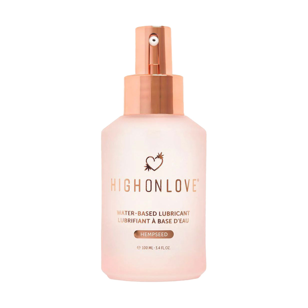 Лубрикант на водній основі HighOnLove Water-Based Lubricant з олією насіння канабісу, 120 мл
